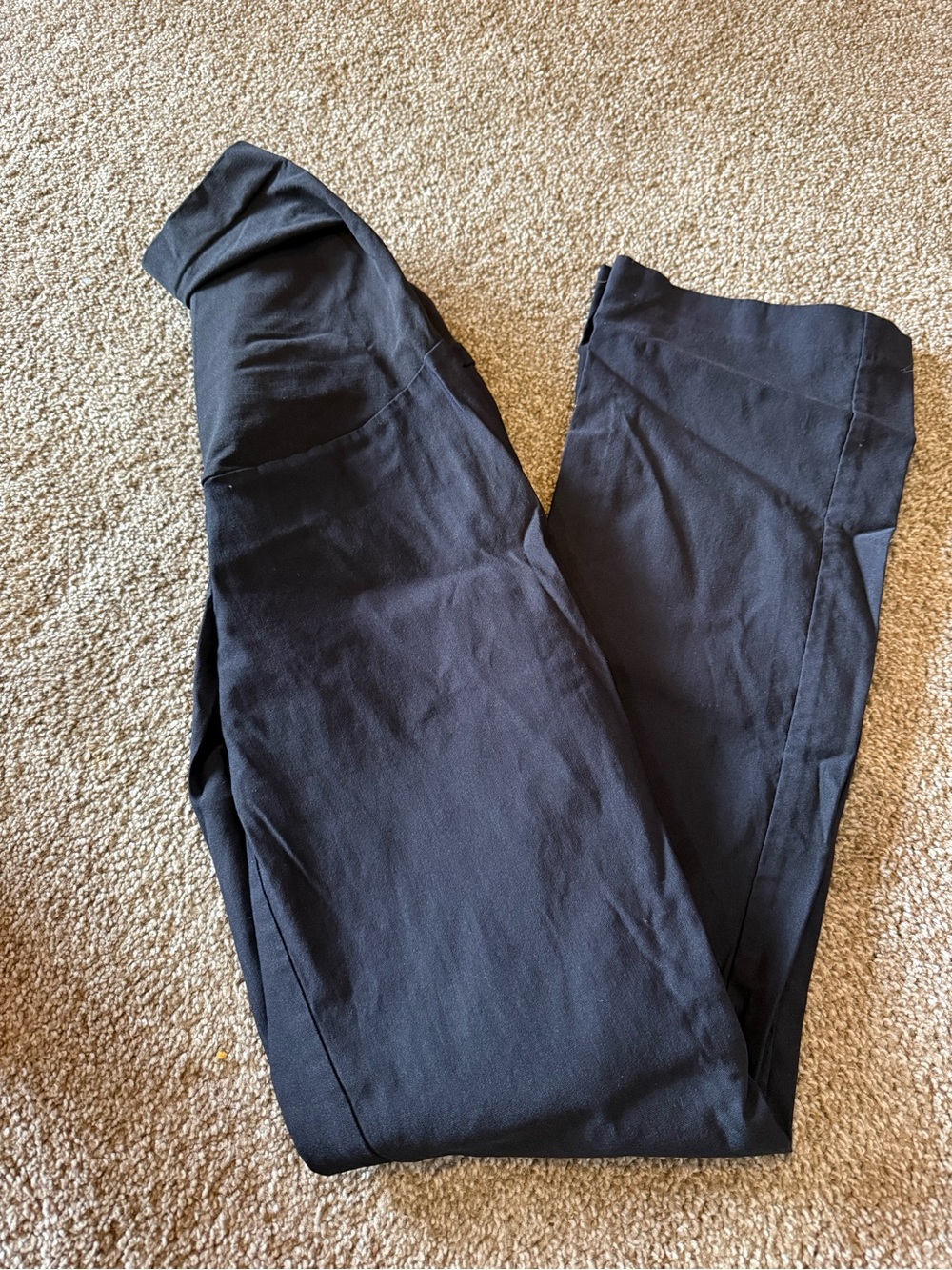 a:glow Black Maternity Pants